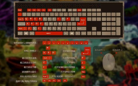 怪物猎人ol鼠标如何呼出[图1]