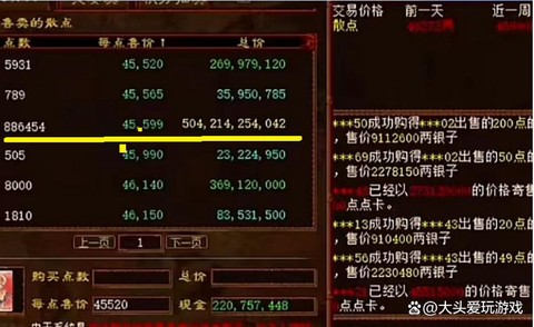 大话西游2怎么卖点卡[图1]